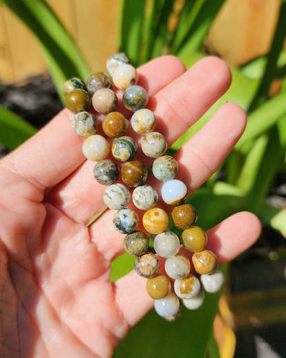 Ocean Jasper Stretchy Bracelet