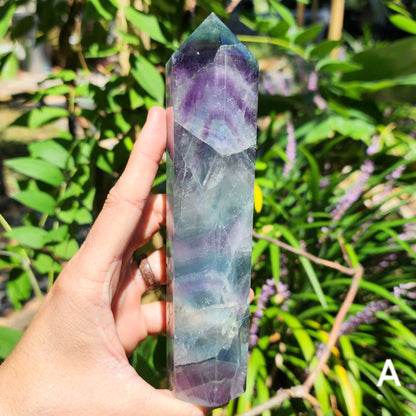 Large Rainbow Fluorite Towers