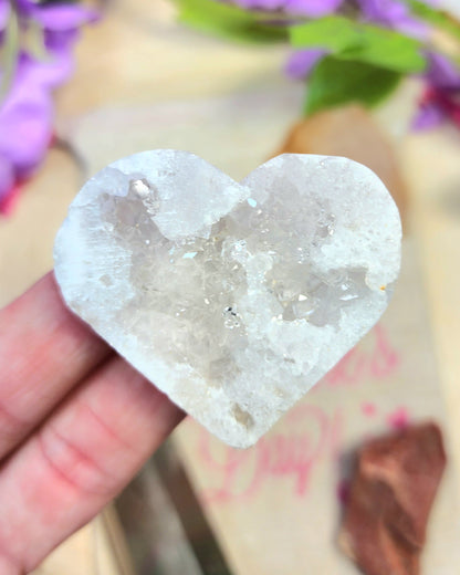 Valentine's Day Crystal Drawstring Bag