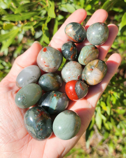 African Bloodstone Tumble