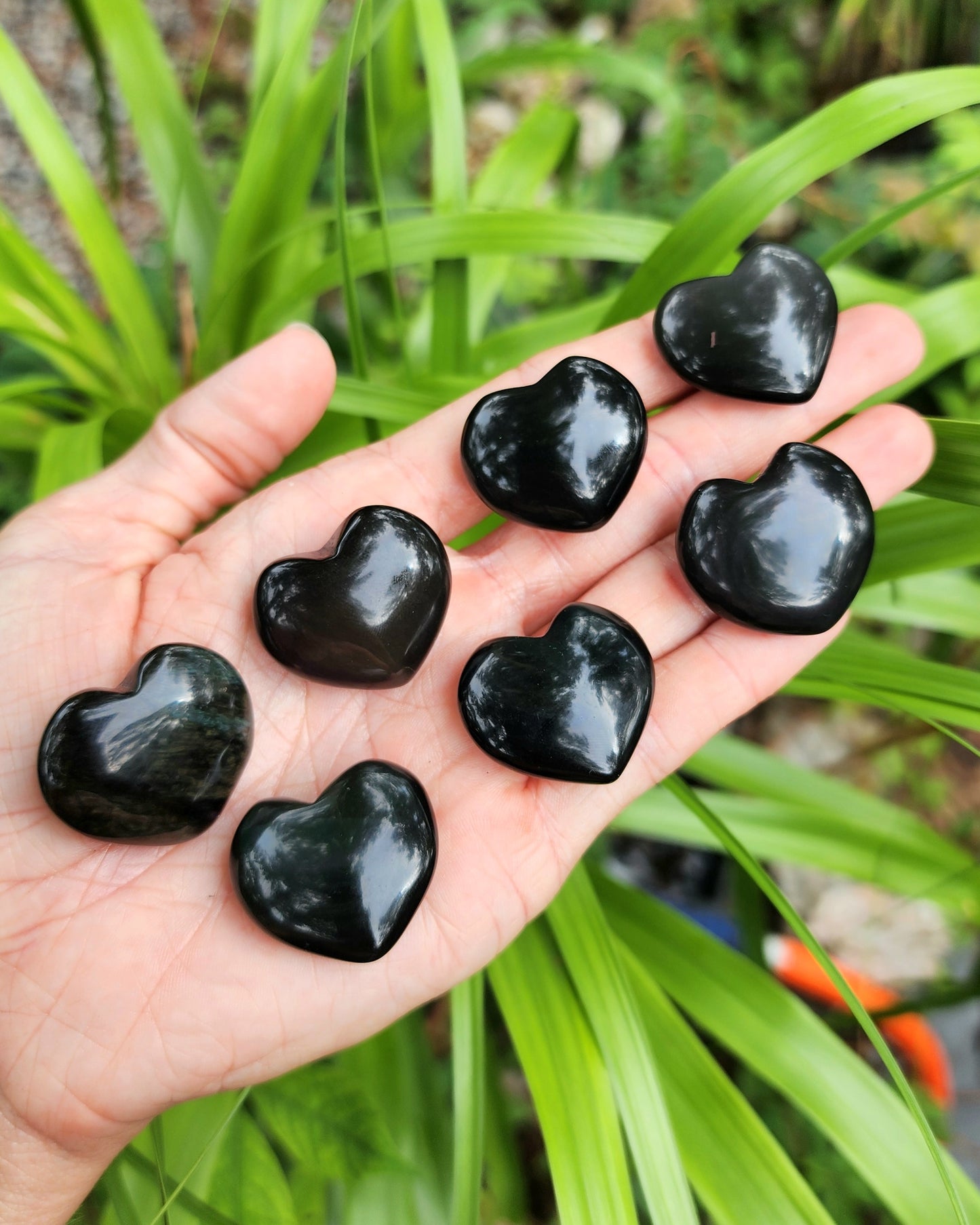 Rainbow Obsidian Small Heart