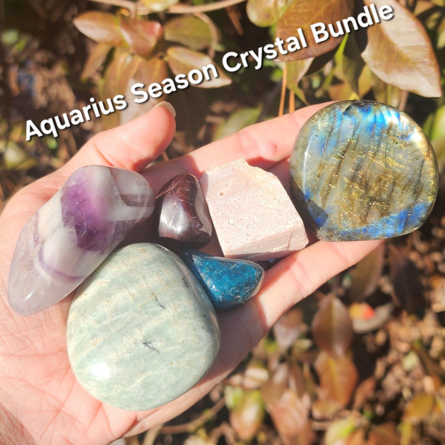 Aquarius Season Crystal Bundle