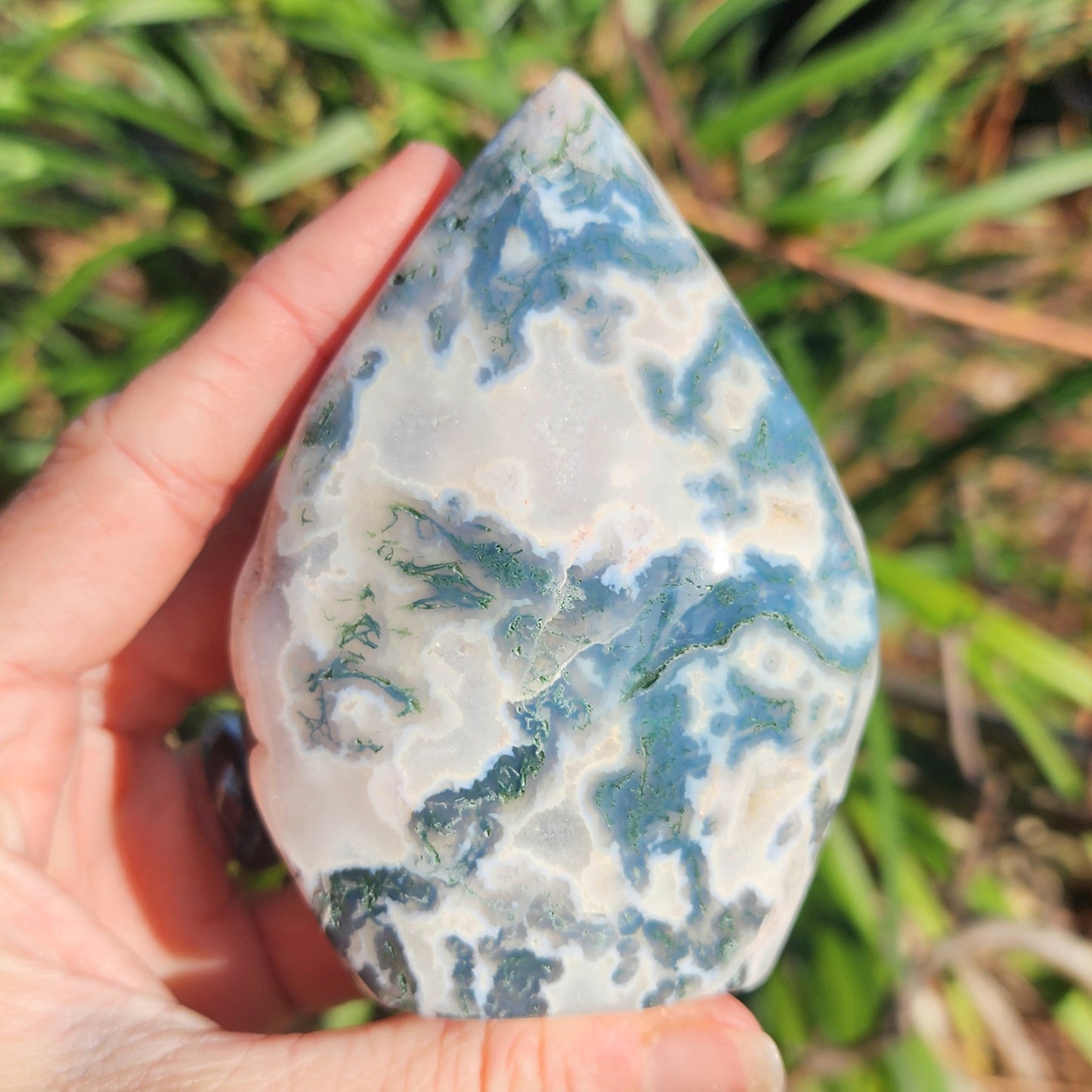 Moss Agate Freeform