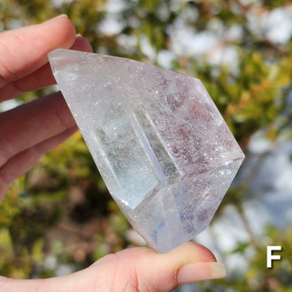 Clear Quartz Angular Freeforms