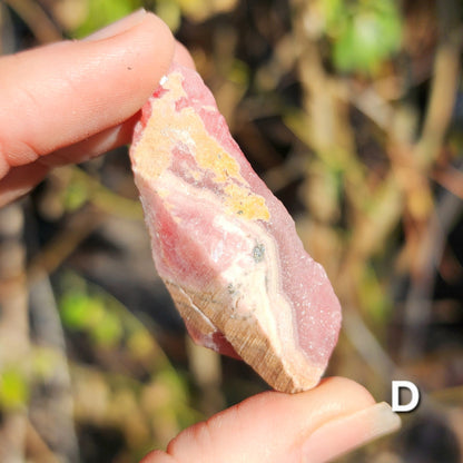 Raw Rhodochrosite