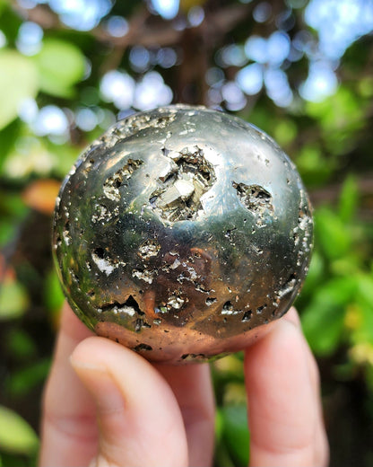 Druzy Peruvian Pyrite Sphere