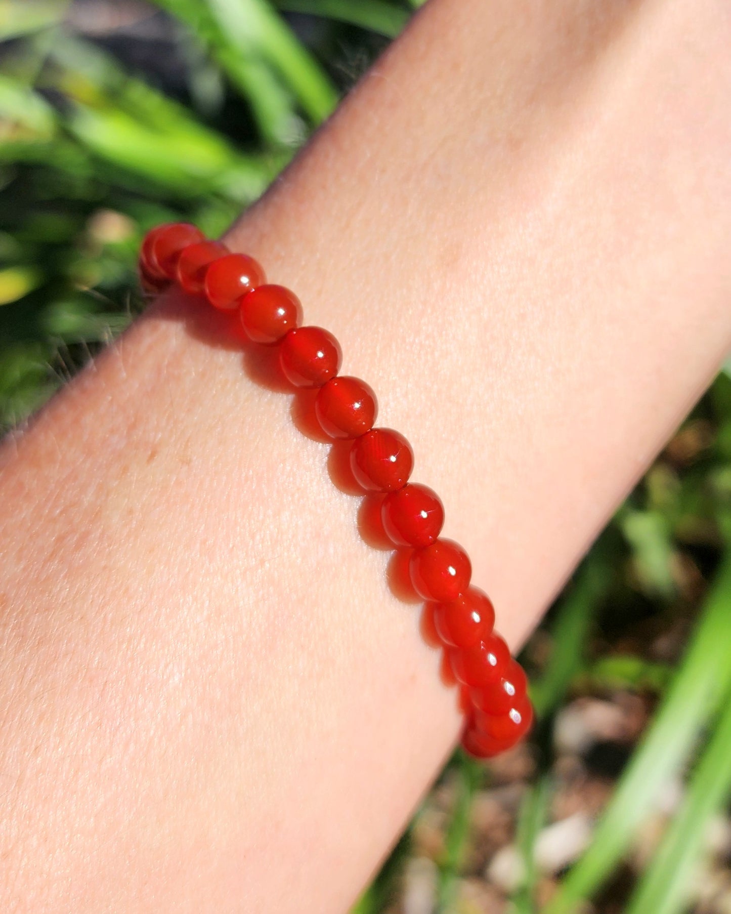 Carnelian Stretchy Bracelet