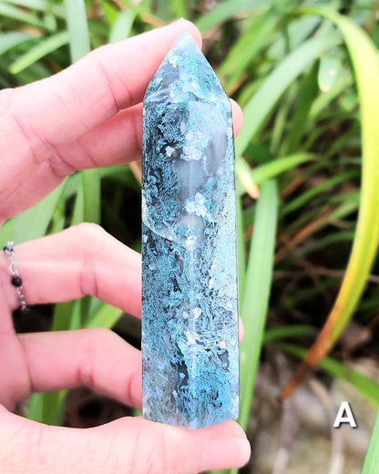 Moss Agate Towers