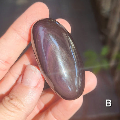 Rainbow Obsidian Palm Stones