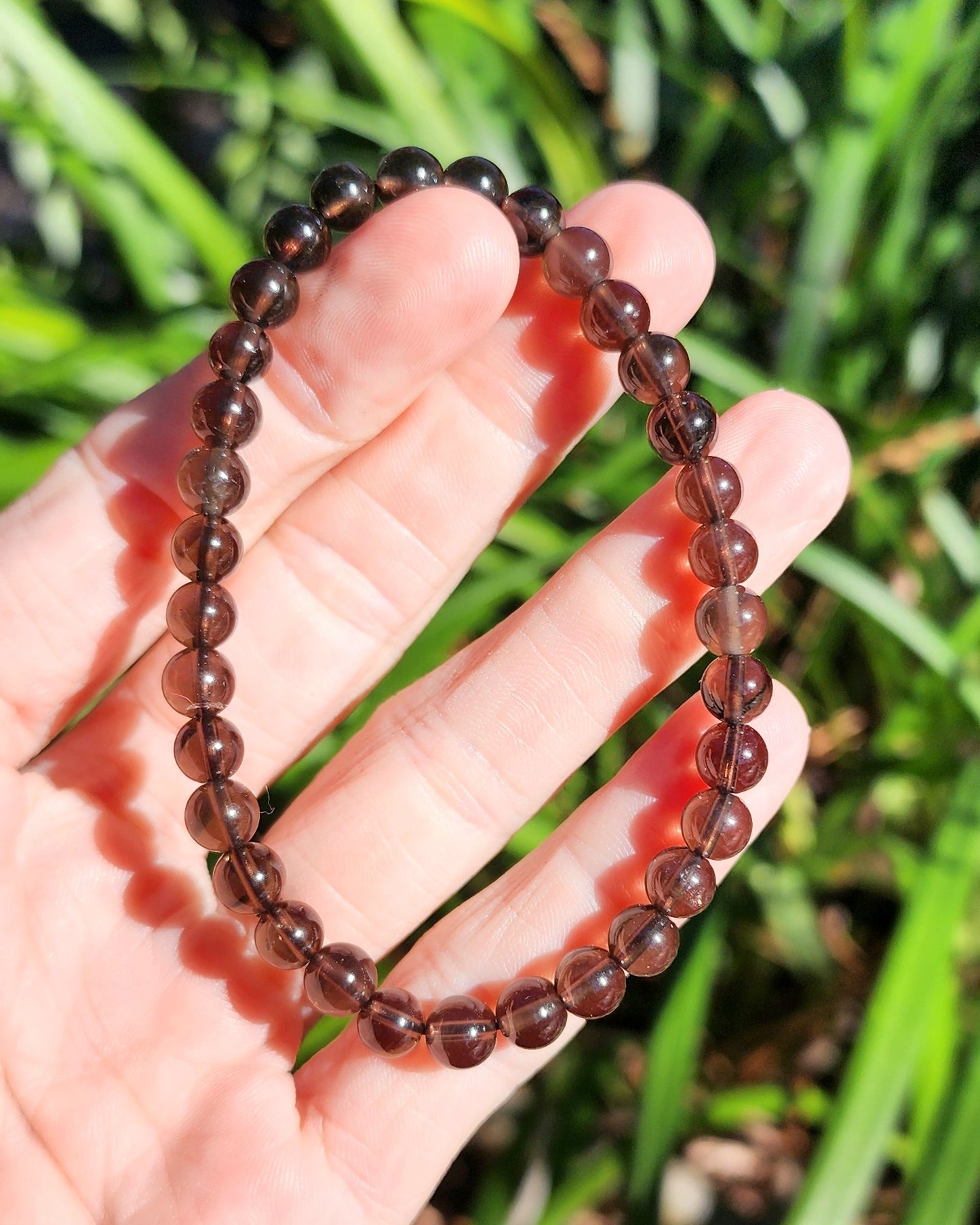 Smoky Quartz Stretchy Bracelet