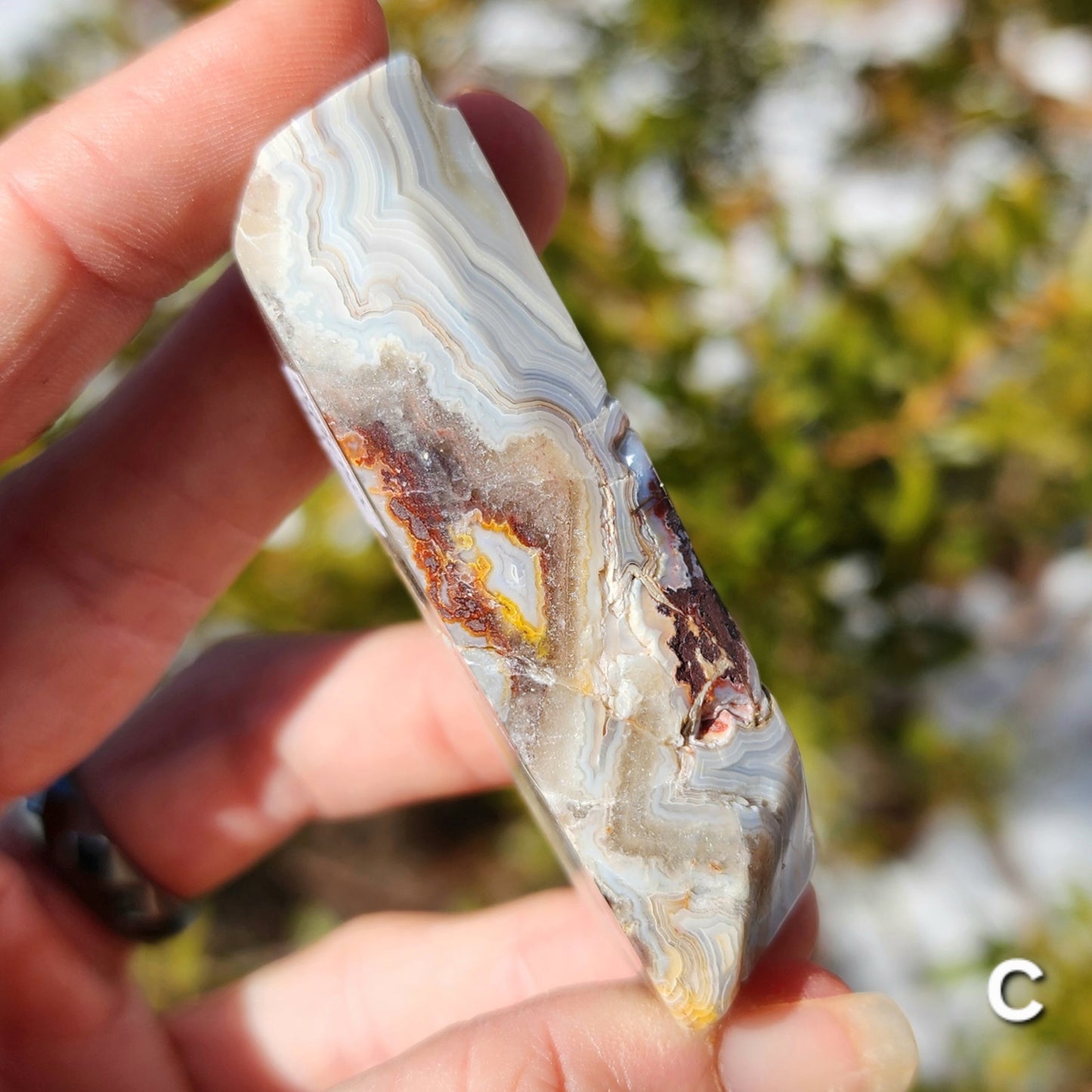 Moroccan Crazy Lace Agate Angular Freeforms