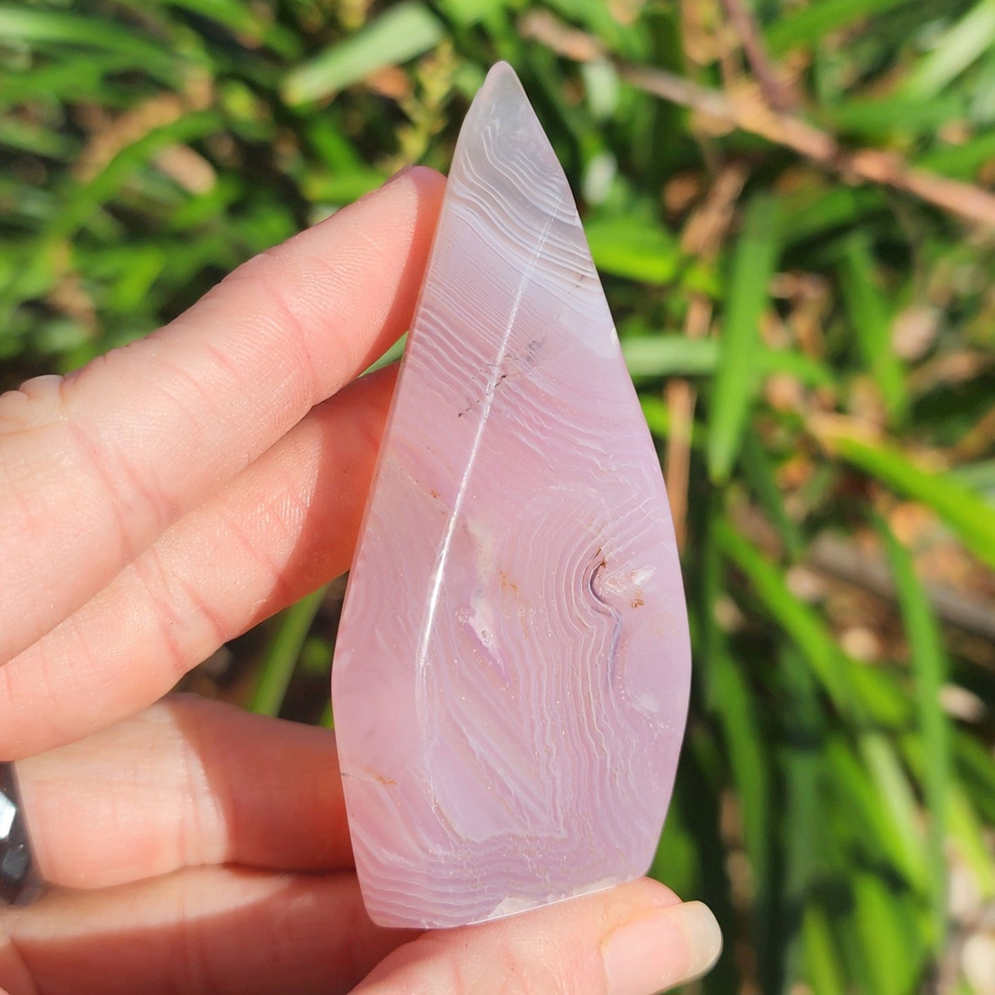 Pink Jelly Agate Freeform