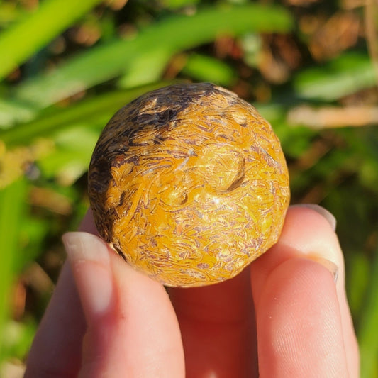 Sanskrit Jasper Mini Moon Sphere