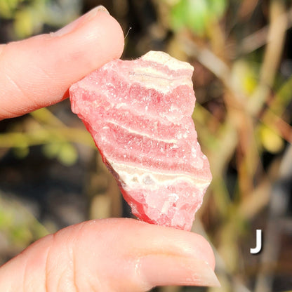 Raw Rhodochrosite