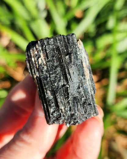 Raw Black Tourmaline Chunk