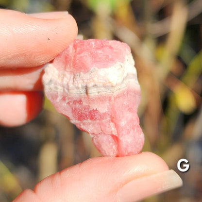 Raw Rhodochrosite