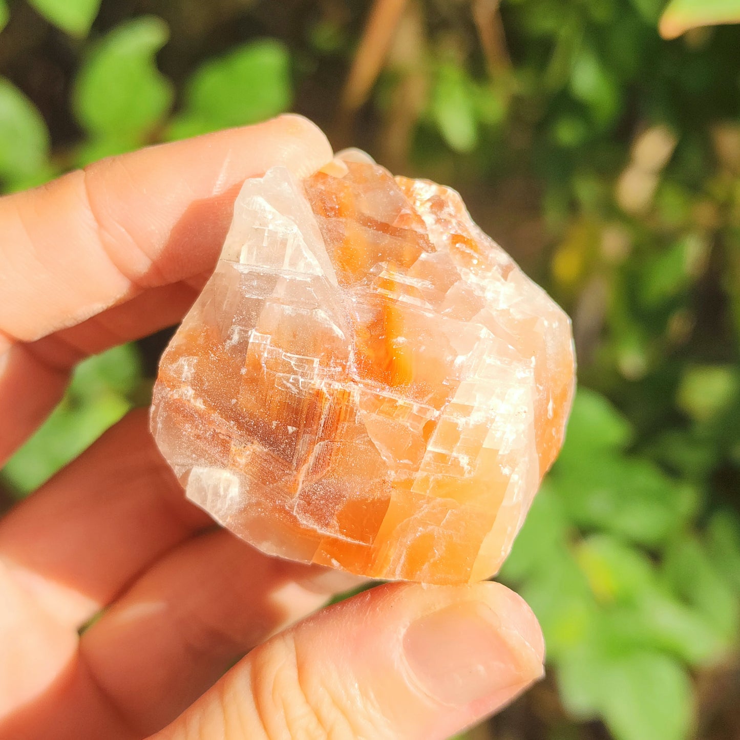 Raw Red Calcite