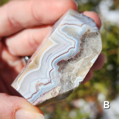 Moroccan Crazy Lace Agate Angular Freeforms