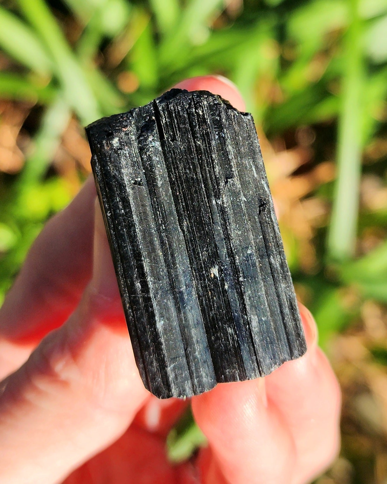 Raw Black Tourmaline Chunk