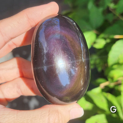 Rainbow Obsidian Palm Stones