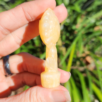 Yellow Calcite Sunflower