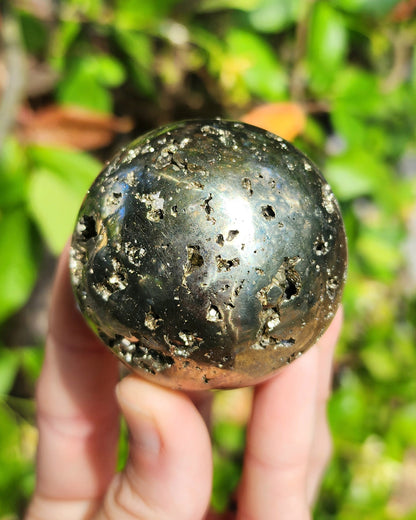 Druzy Peruvian Pyrite Sphere