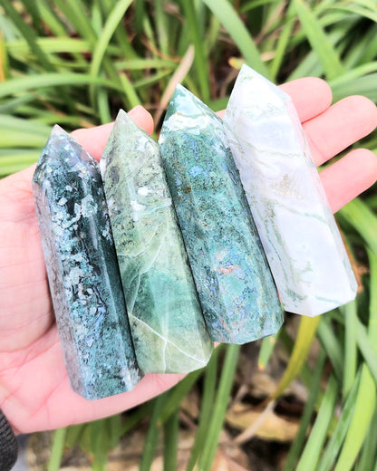 Moss Agate Towers