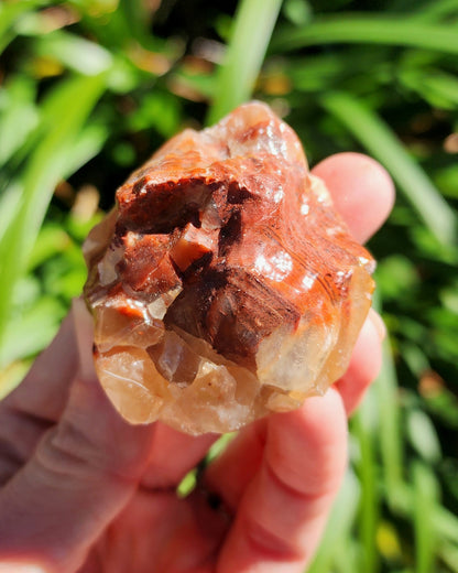 Rough Raw Red Calcite