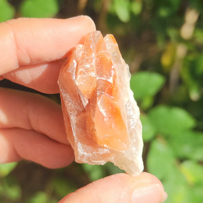 Raw Red Calcite