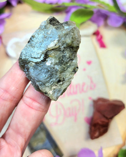 Valentine's Day Crystal Drawstring Bag