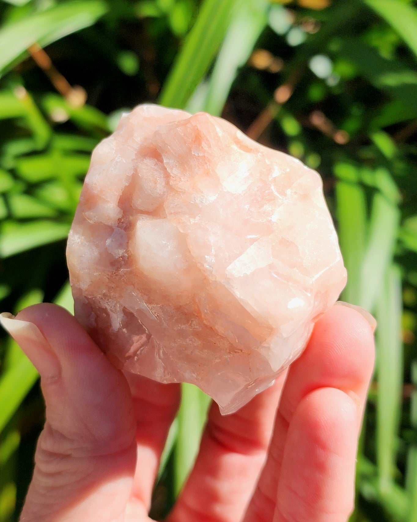 Rough Raw Pink Calcite