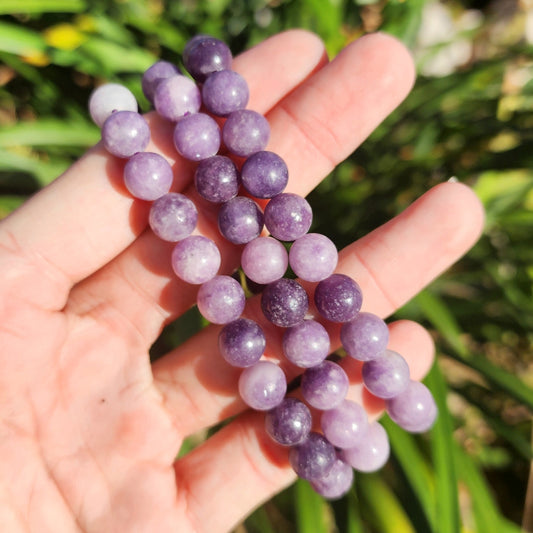 Lepidolite Stretchy Bracelet