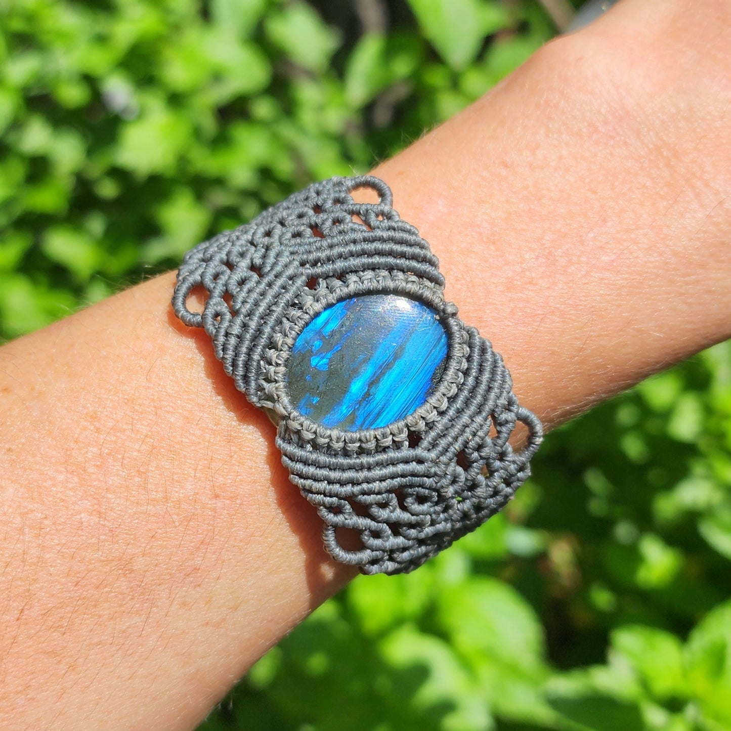 Labradorite Cuff Bracelet