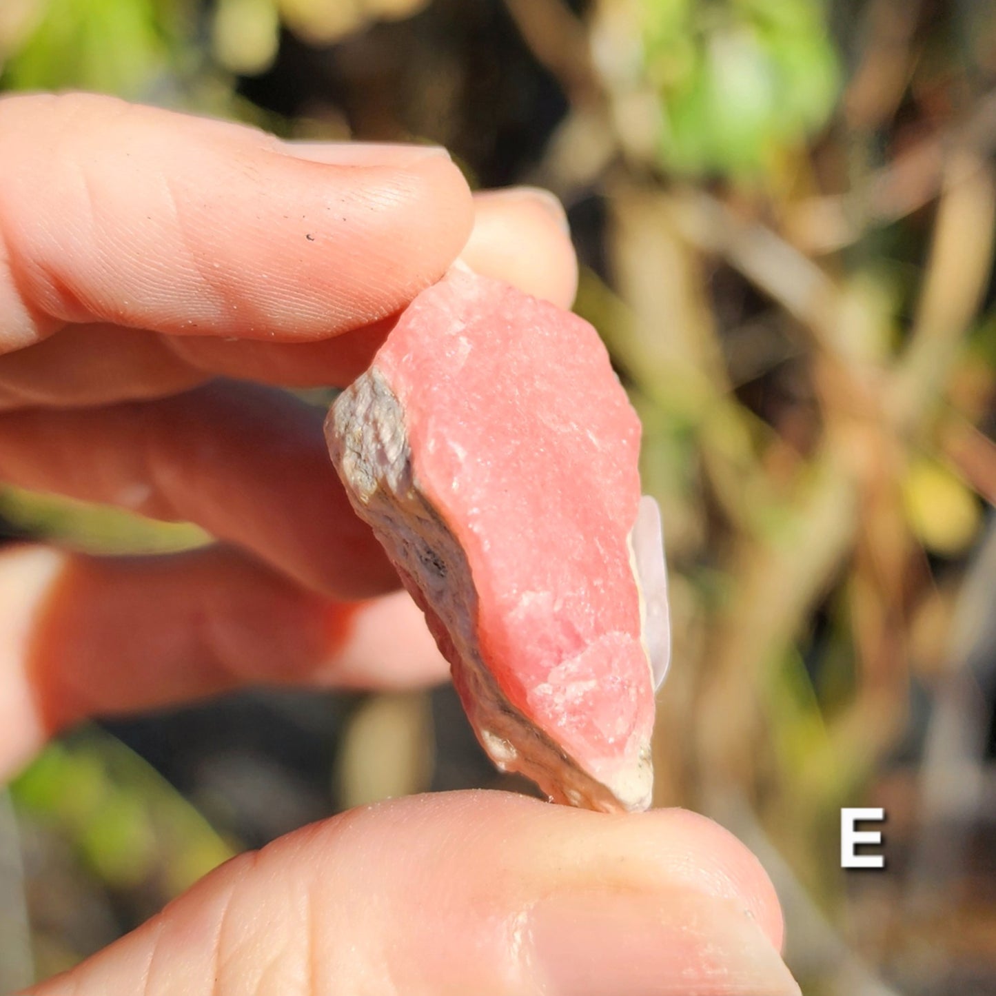 Raw Rhodochrosite