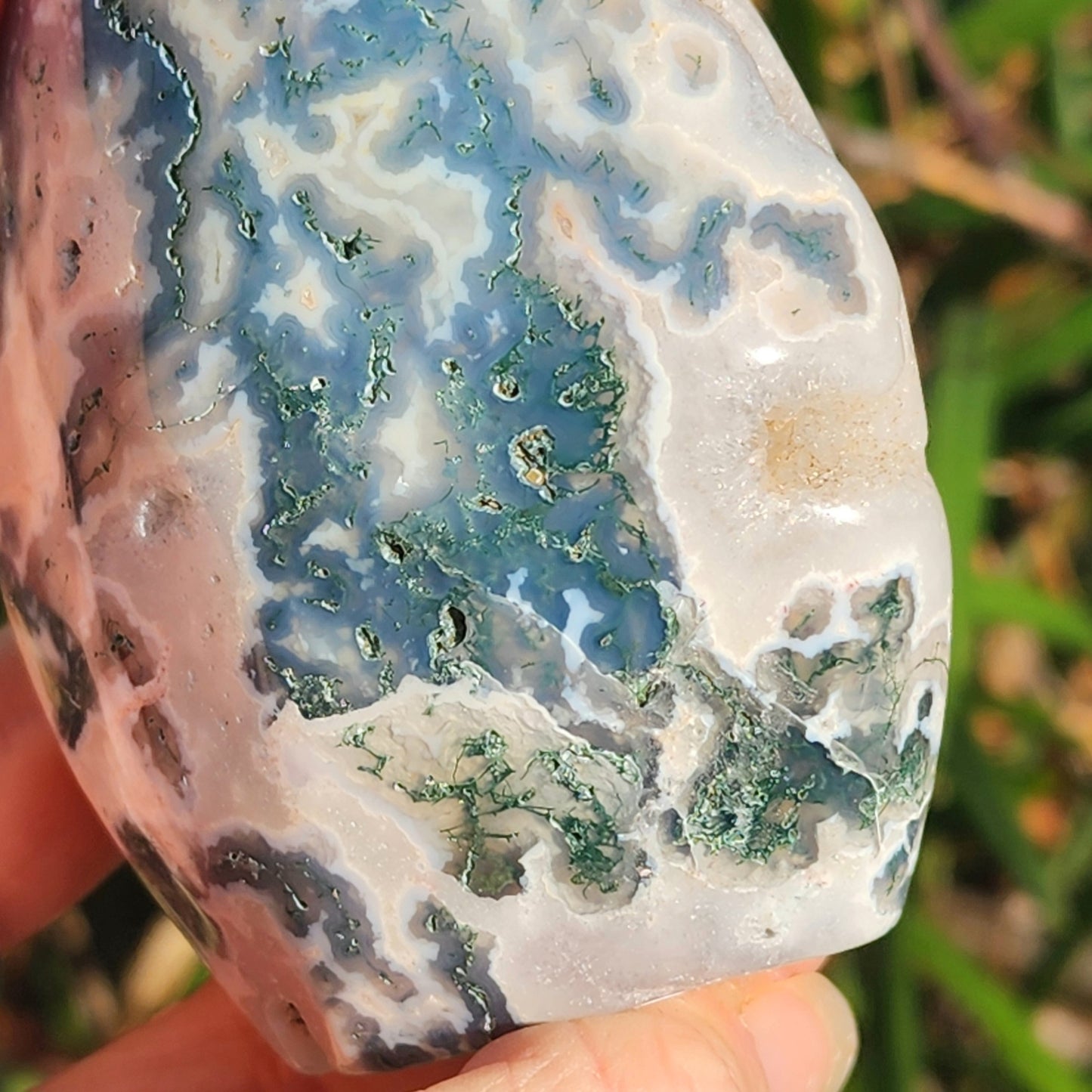 Moss Agate Freeform