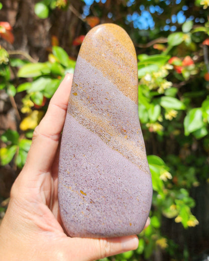 Pastel Purple Sea Jasper Freeform