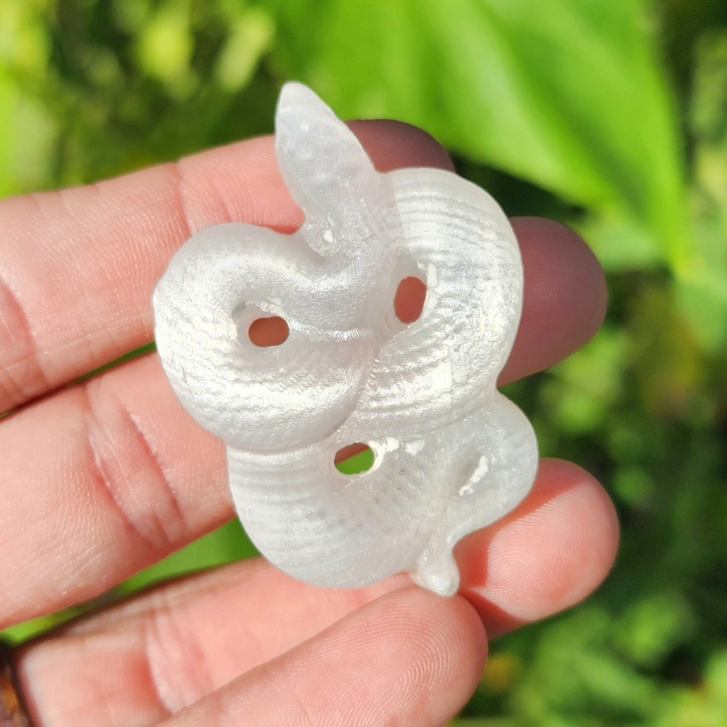 Satin Spar Selenite Snake