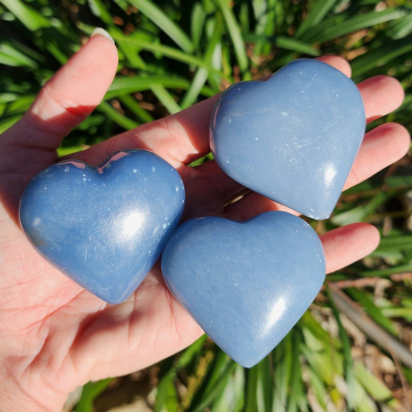 Angelite Hearts