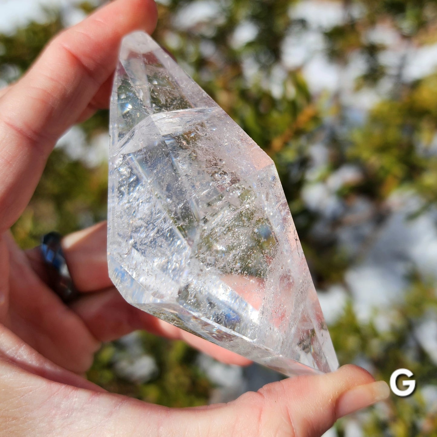 Clear Quartz Angular Freeforms