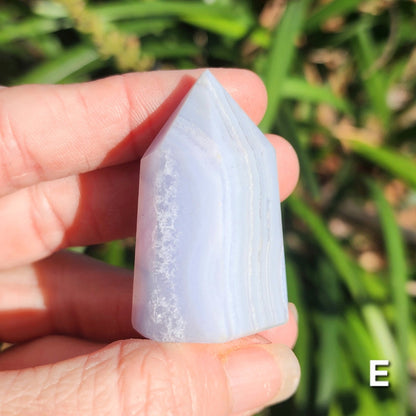 Blue Lace Agate Obelisks