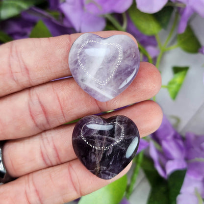 Dream Amethyst Mini Heart