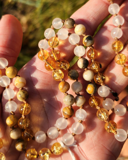 Confidence & Joy Mala Necklace