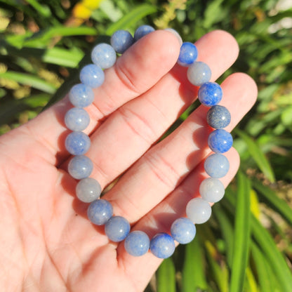 Blue Aventurine Stretchy Bracelet