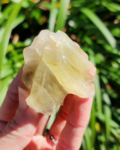 Rough Raw Green Calcite