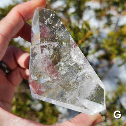 Clear Quartz Angular Freeforms