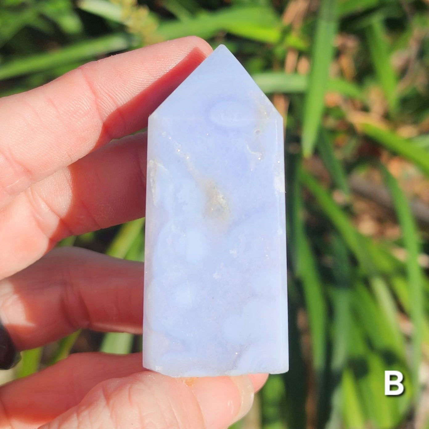 Blue Lace Agate Obelisks