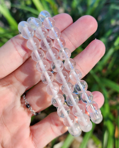 Clear Quartz Stretchy Bracelet