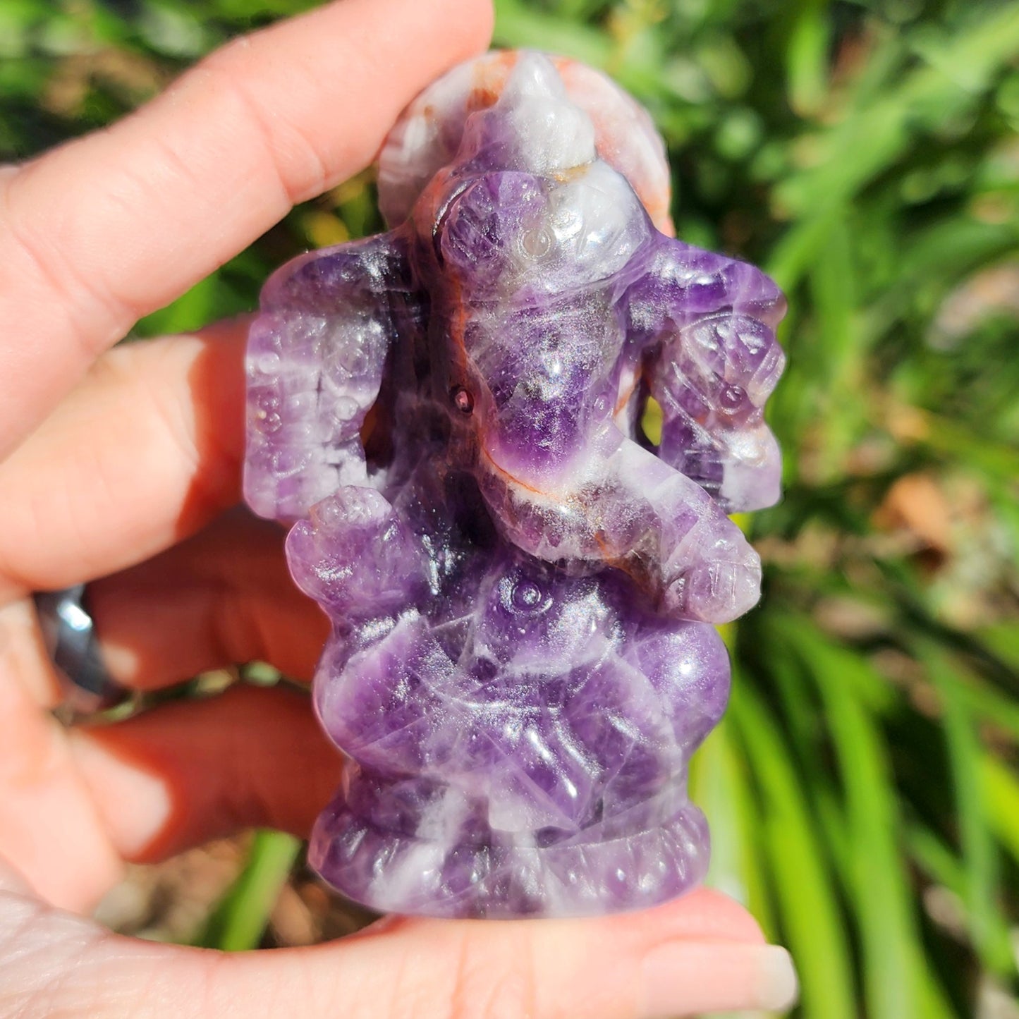 Dream Amethyst Ganesha