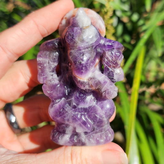 Dream Amethyst Ganesha