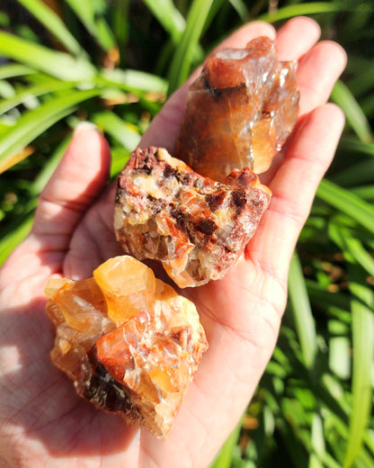 Rough Raw Red Calcite